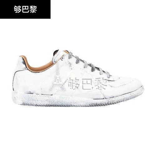 商品MAISON MARGIELA|【特惠9.0折】包邮包税【预售7天发货】 MAISON MARGIELA 男士 休闲运动鞋 Replica Bianchetto  MMMNC58CBCK,价格¥5102,第3张图片详细描述