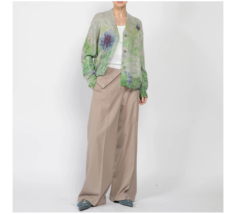 商品Acne Studios|ACNE STUDIOS 绿色女士针织衫/毛衣 A60493-AAB,价格¥3981,第7张图片详细描述