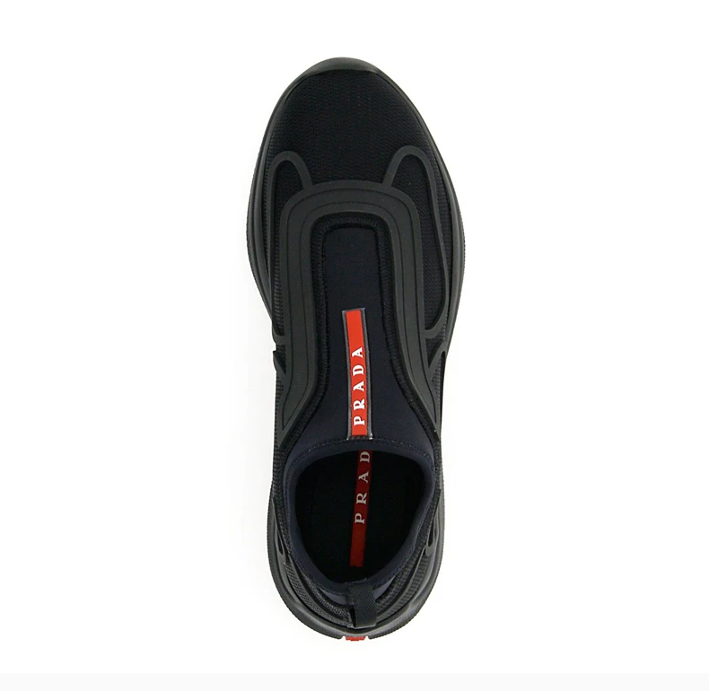 商品Prada|PRADA 男士黑色织物运动鞋 4E3521-ELN-F0002,价格¥4619,第5张图片详细描述