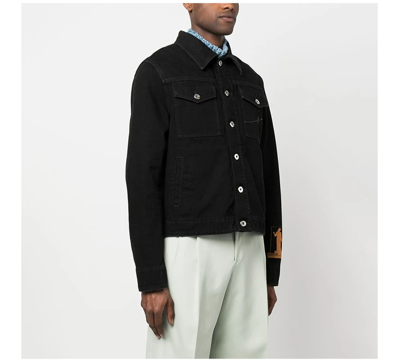 商品[国内直发] Lanvin|LANVIN 黑色男士外套 RMJA0103-D055P23-10,价格¥8881,第6张图片详细描述