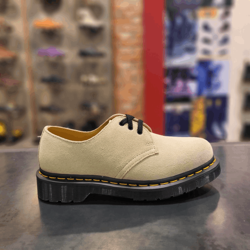 商品Dr. Martens|【Brilliant|包邮包税】马汀博士 马丁靴 翻毛皮休闲鞋 1461 Warm Sand E.H Suede 27458268,价格¥840,第3张图片详细描述