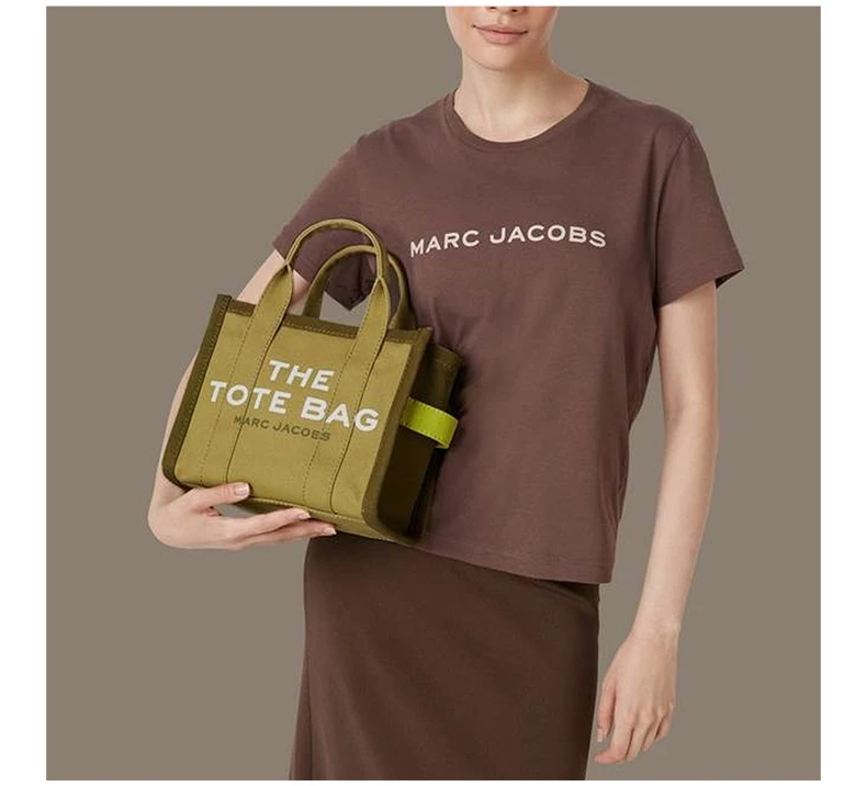 商品Marc Jacobs|MARC JACOBS 女士托特包军绿色 H062M01RE21-373,价格¥1401,第8张图片详细描述