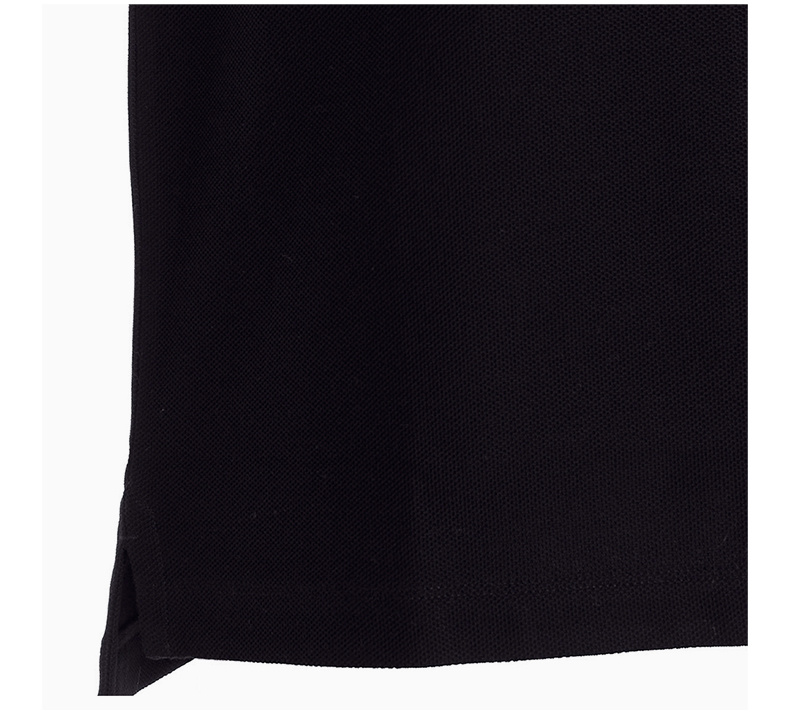 商品[国内直发] Burberry|BURBERRY 男士黑色棉质短袖POLO衫 8055227,价格¥2786,第7张图片详细描述