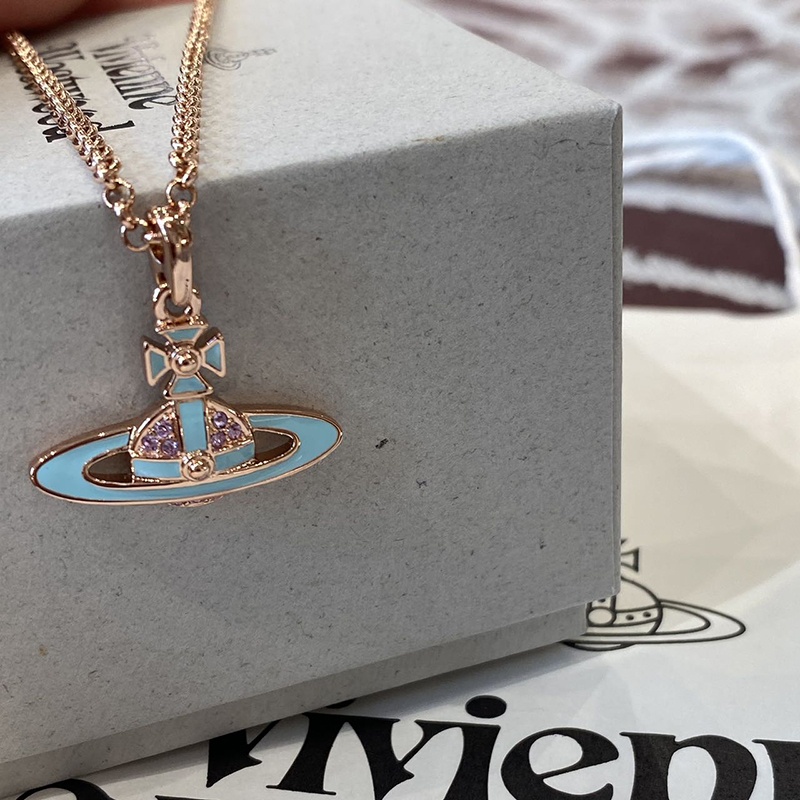 商品Vivienne Westwood|VIVIENNE WESTWOOD/西太后 女士徽标项链 【部分款式现货速发】,价格¥707,第7张图片详细描述