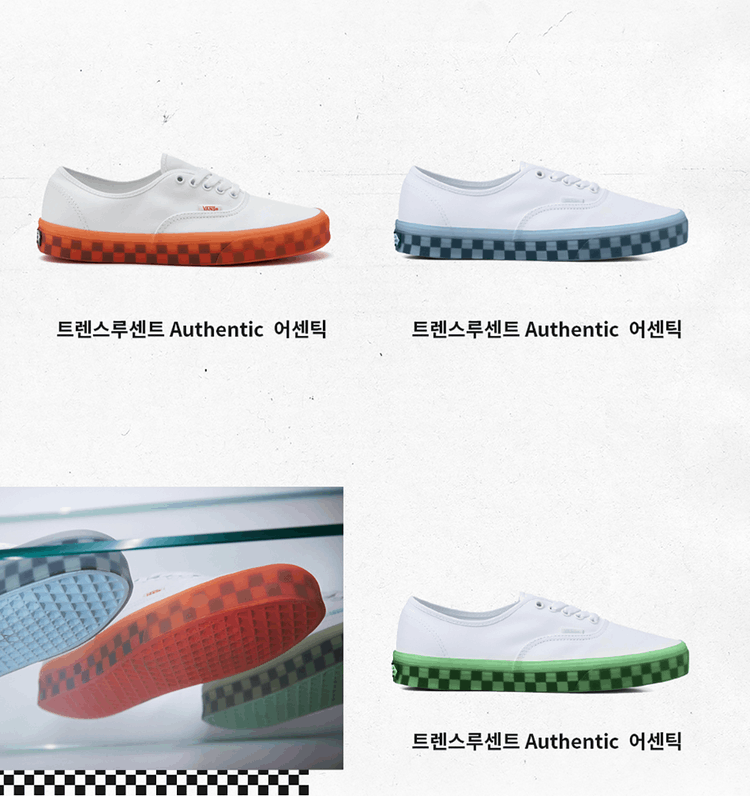 商品Vans|【Brilliant|包邮包税】万斯 AUTHENTIC  运动鞋 帆布鞋  VN0A5KRDAVE (TRANSLUCENT) TRUE WHITE/ORANGE SUNRISE,价格¥216,第3张图片详细描述