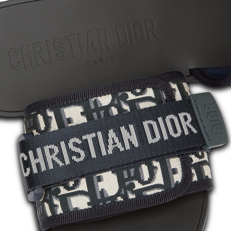 商品Dior|Dior 迪奥 女士蓝色科技面料凉拖,价格¥4557,第5张图片详细描述