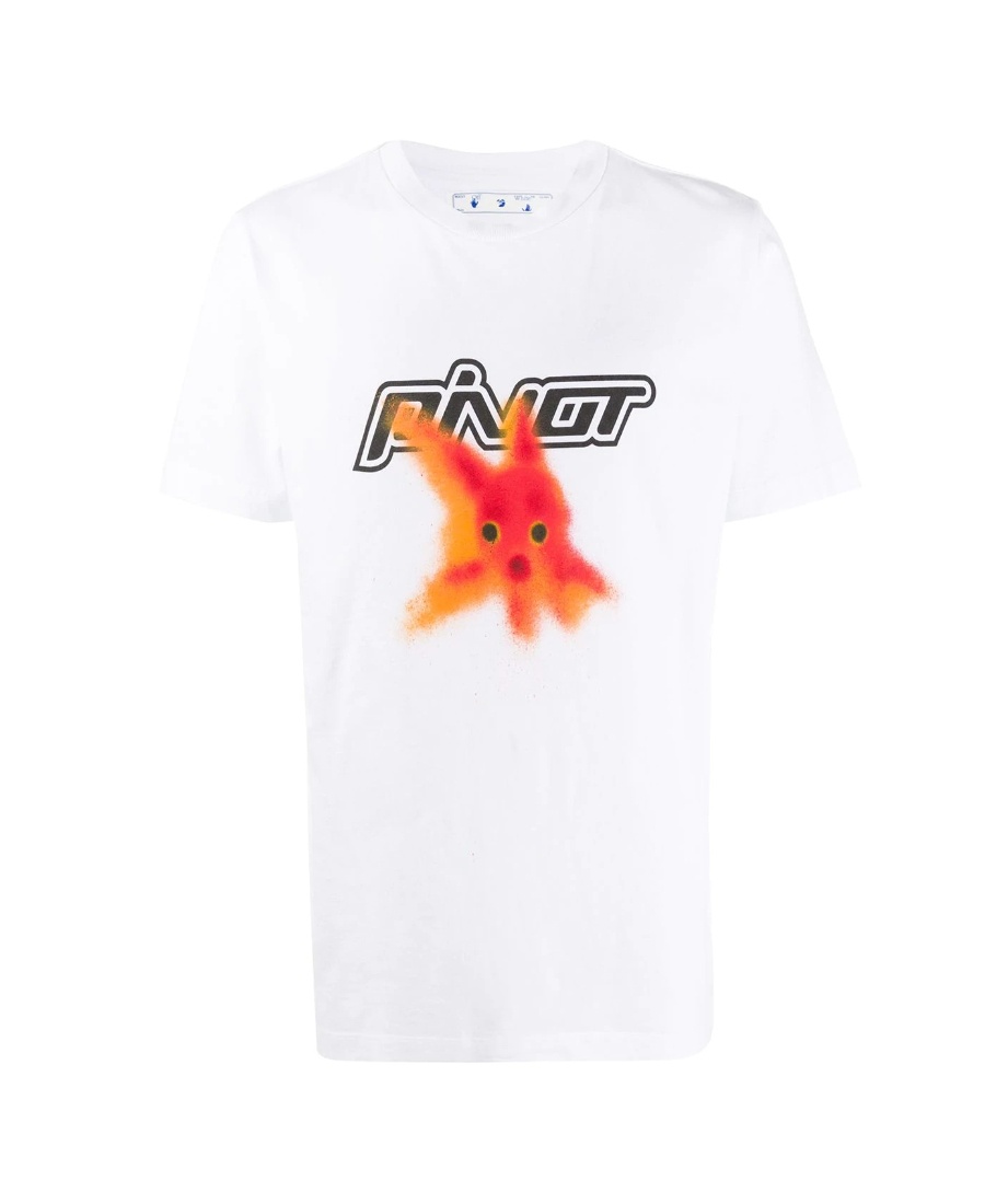 商品Off-White|印花棉质短袖AA027E20JER018-0125（澳门仓发货）,价格¥1796,第3张图片详细描述