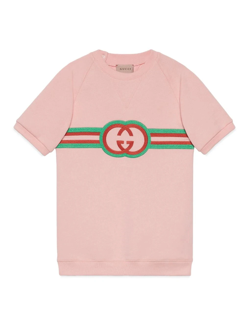 商品Gucci|GUCCI 粉色女童T恤 742281-XJFKZ-5658,价格¥3082,第1张图片详细描述