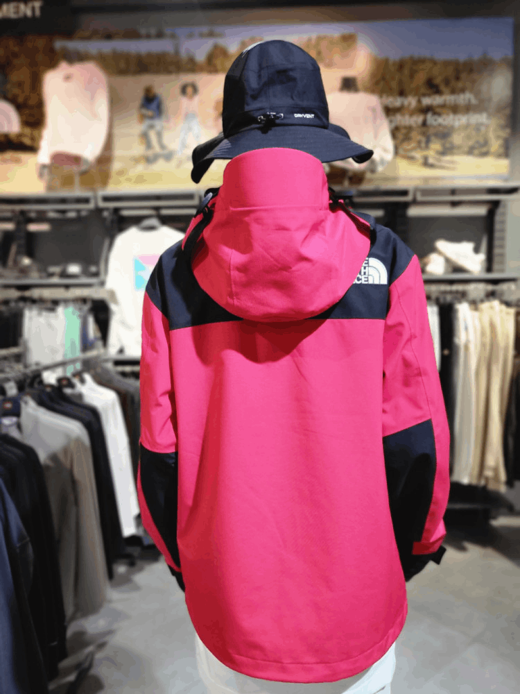 商品The North Face|【Brilliant|包邮包税】北面户外 冲锋衣 新款 1990 男女共用 GORE TEX 登山 保暖夹克-深粉红色 NI2GN01C,价格¥1449,第3张图片详细描述