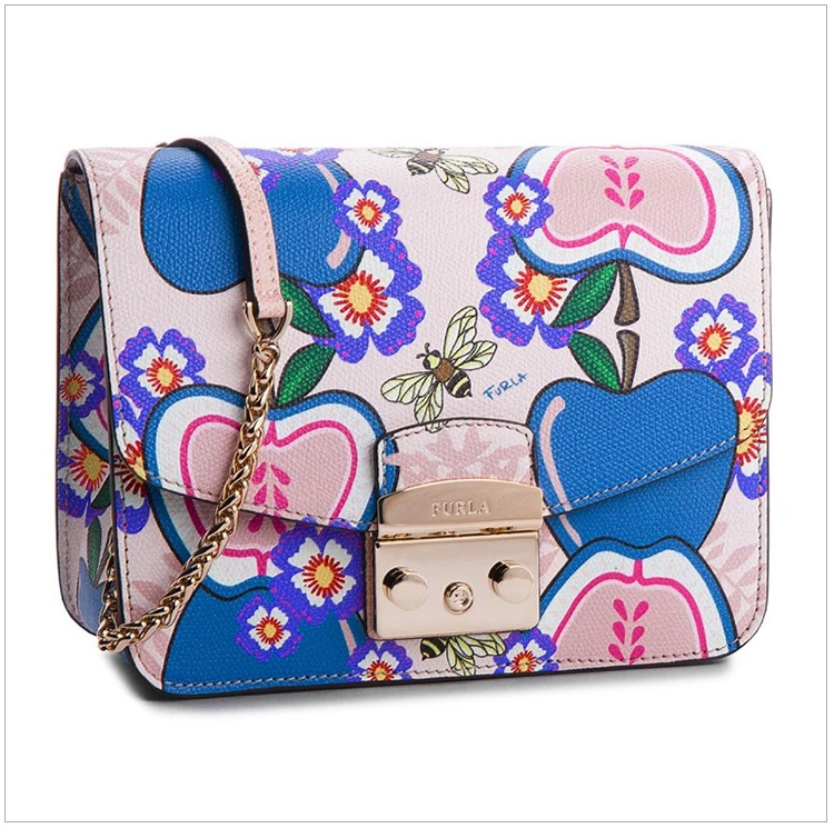 商品[国内直发] Furla|Furla 芙拉 女士多彩单肩包斜挎包 941934,价格¥994,第3张图片详细描述