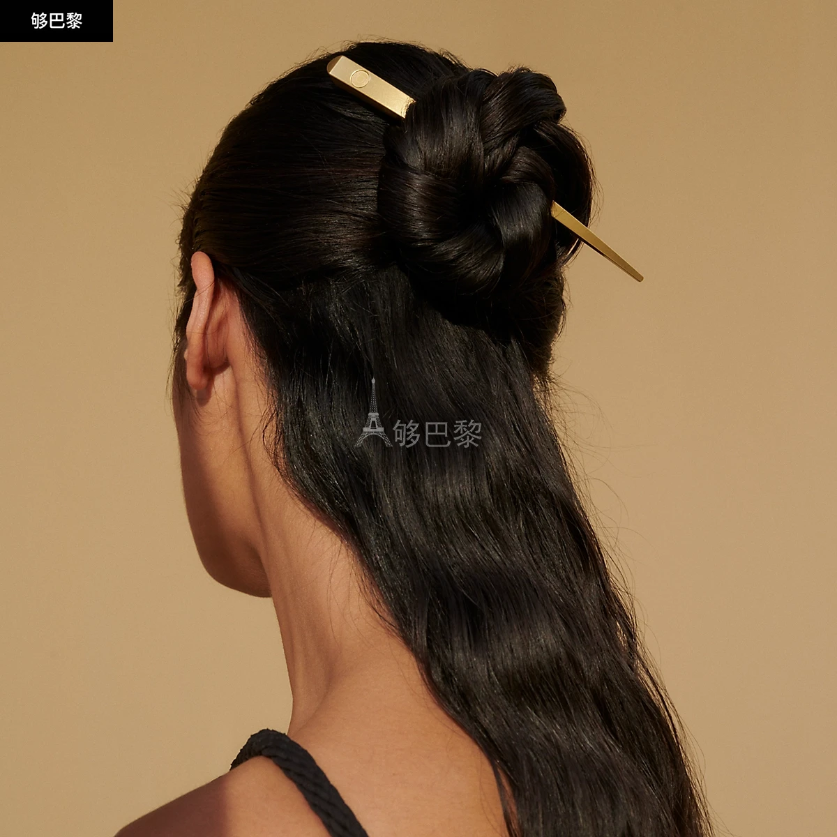 商品Hermes|【预售】 爱马仕 24秋冬 女士 胸针 Pic à chignon Isa Clou Médor H241032G SL,价格¥4255,第5张图片详细描述