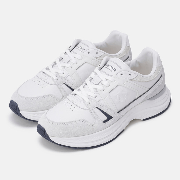 商品DESCENTE|【Brilliant|包邮包税】白色皮革材质时尚运动鞋SO423LCRO1-WHT0,价格¥678,第4张图片详细描述