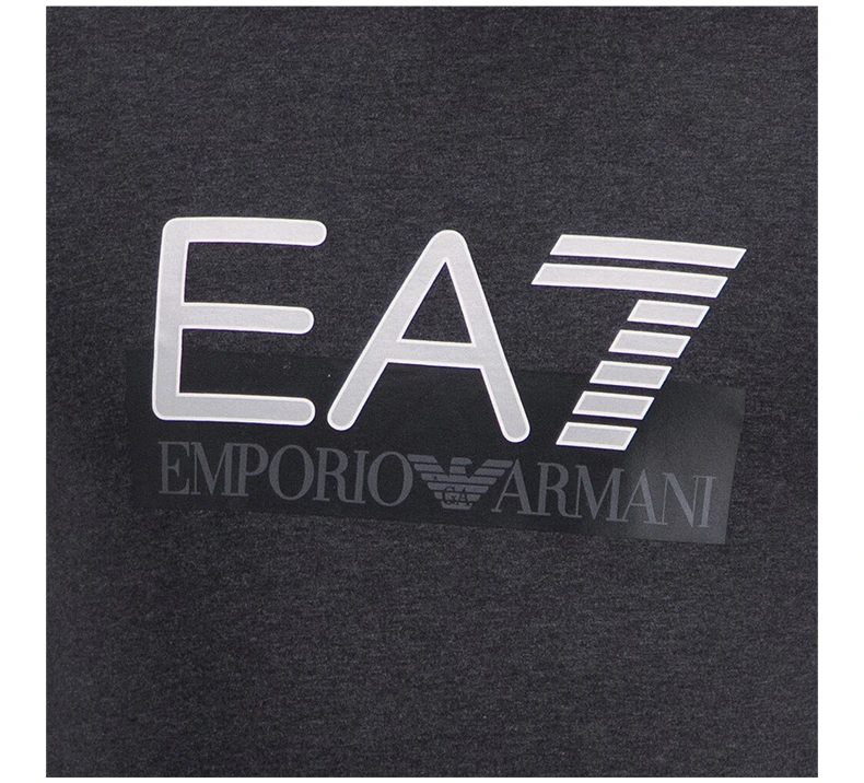 商品[国内直发] Emporio Armani|EMPORIO ARMANI 深灰色男士T恤 6GPT64-PJ03Z-3909,价格¥645,第8张图片详细描述