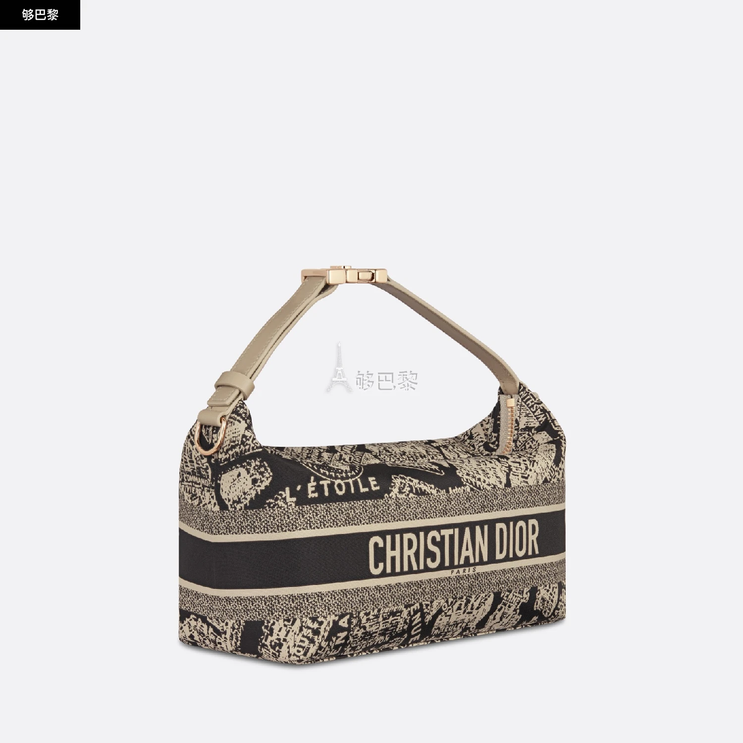 商品Dior|【预售】 迪奥 25春夏 女士 手提包 中号 DiorTravel Nomad 手拿包 S5554OBQD_M918 ,价格¥10704,第4张图片详细描述