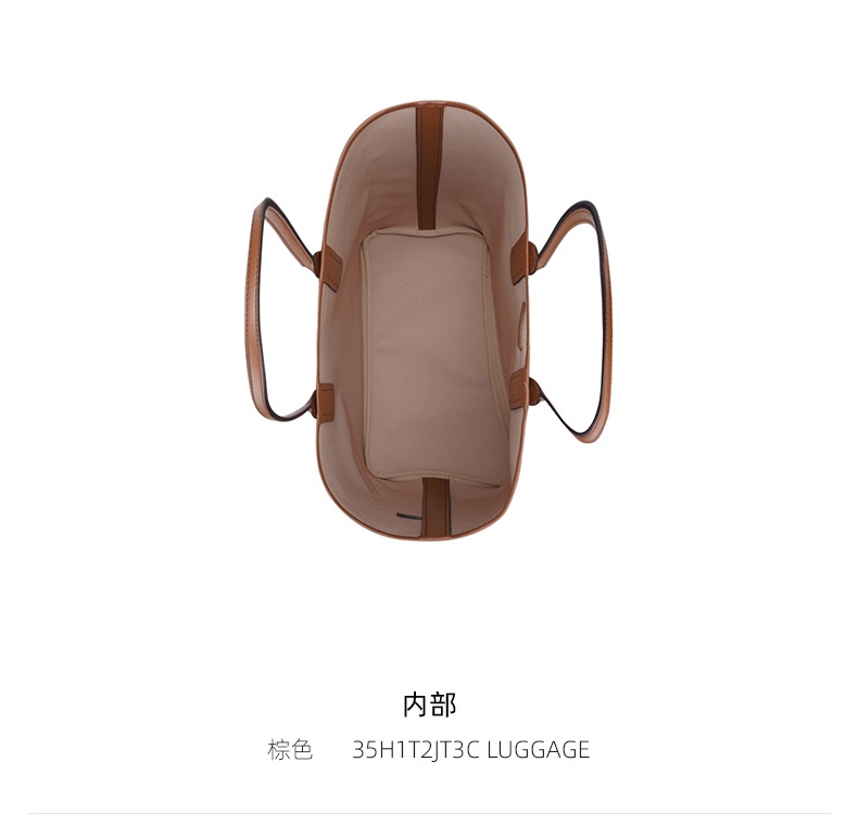 商品Michael Kors|迈克高仕女士皮质印花单肩手提包托特包,价格¥976,第20张图片详细描述