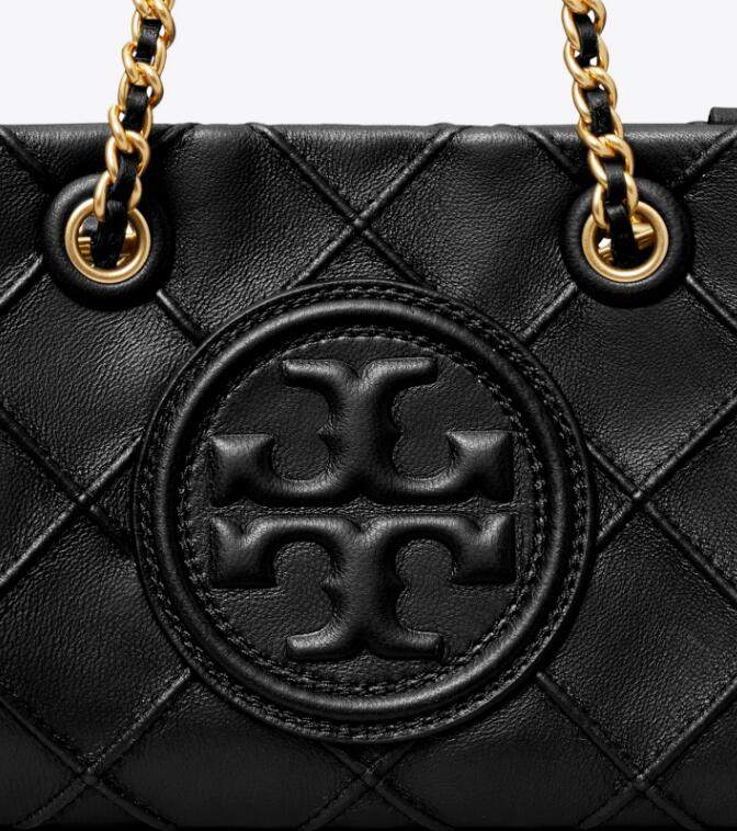 商品Tory Burch|汤丽柏琦 FLEMING女士迷你柔皮链条手提斜跨托特包152334（香港仓发货）,价格¥3515,第14张图片详细描述