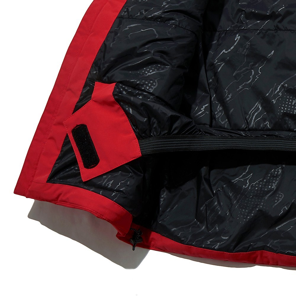 商品【夏休延期至7月底发货】 The North Face|【Brilliant|包邮包税】北面 户外运动 滑雪服 M'S SNOW DAY SKI JACKET 保暖棉服 红黑两色,价格¥2113,第18张图片详细描述