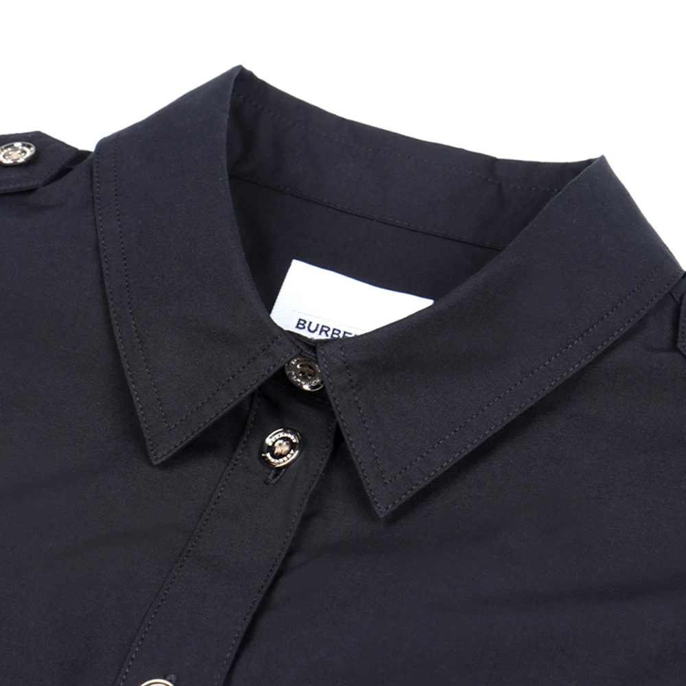 商品Burberry|BURBERRY 黑色女士衬衫 8052933,价格¥3091,第2张图片详细描述