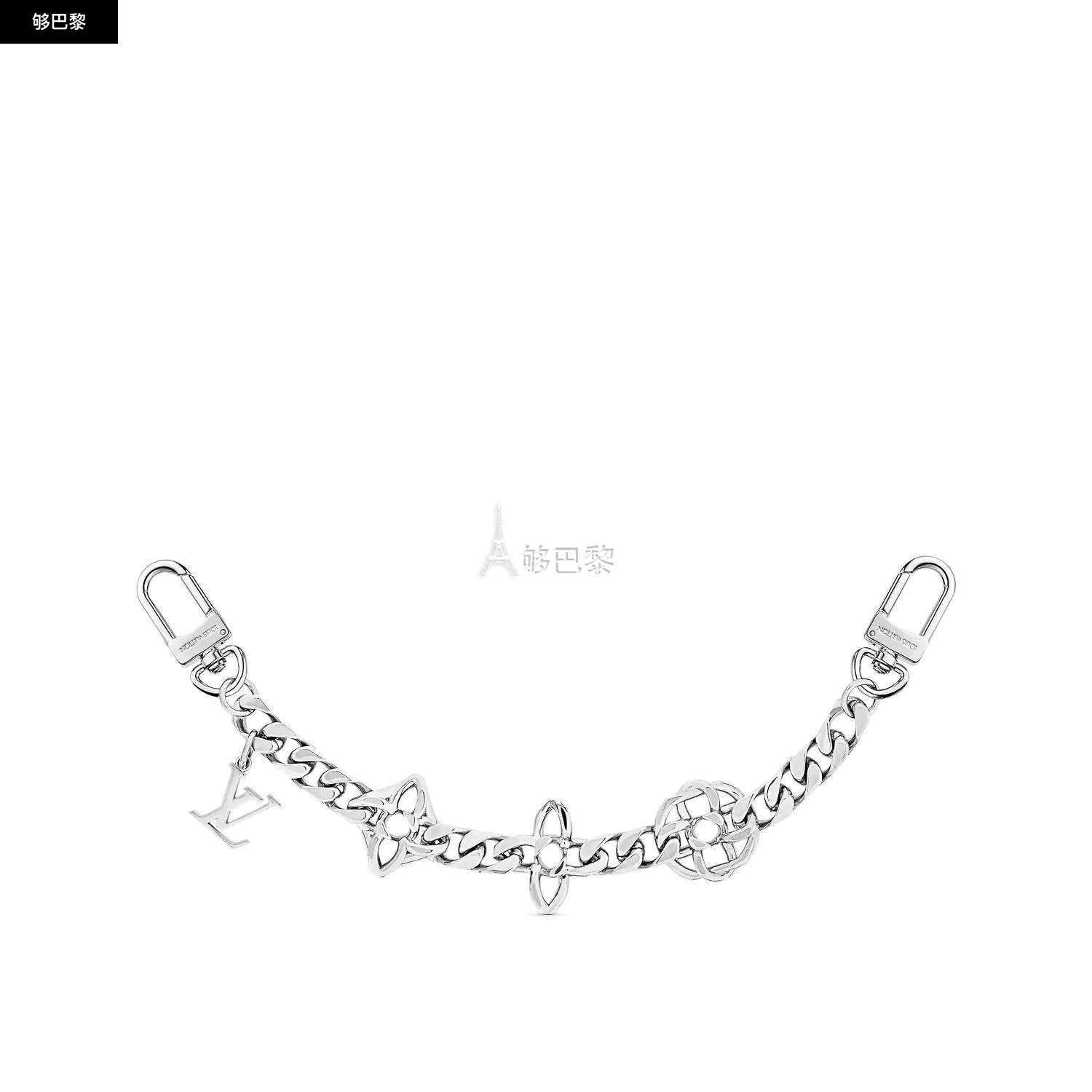 商品Louis Vuitton|【预售】 LV路易威登 25春夏 男士 钥匙扣 MNG GIANT CHAIN 包饰与钥匙扣 M01398 ,价格¥4970,第2张图片详细描述
