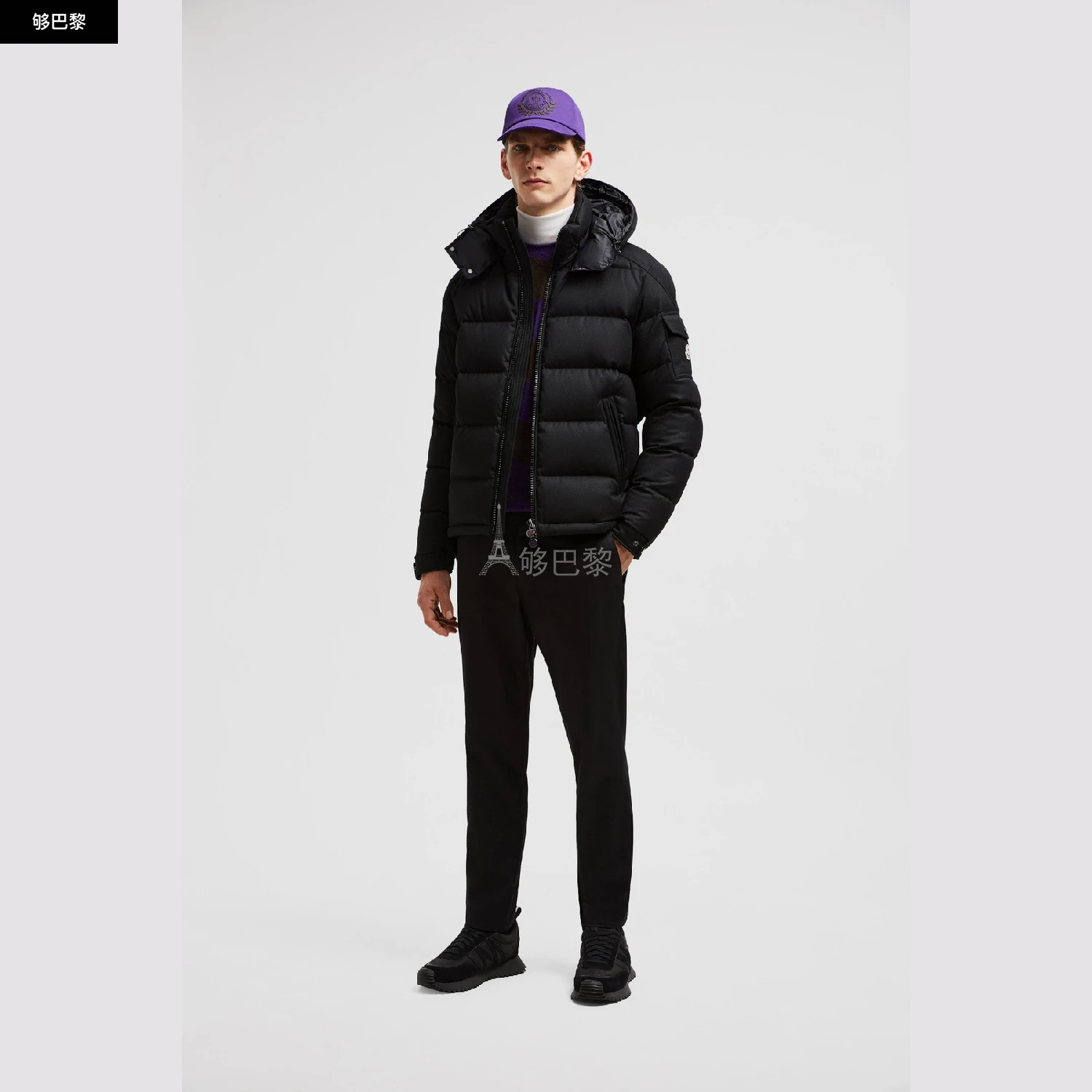 商品Moncler|包邮包税【预售7天发货】 MONCLER盟可睐 24春夏 男士 羽绒服 MONTGENEVRE SHORT DOWN JACKET J20911A5370054272999,价格¥15362,第3张图片详细描述