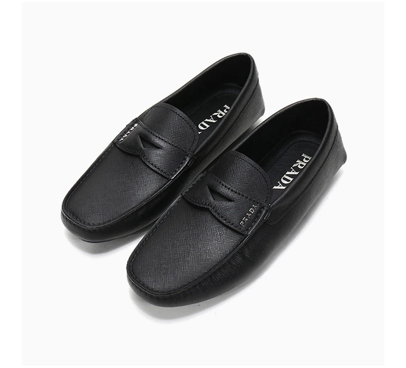 商品[国内直发] Prada|Prada 普拉达 男士皮革休闲驾车鞋 2DD158-053-F0002,价格¥5486,第7张图片�详细描述