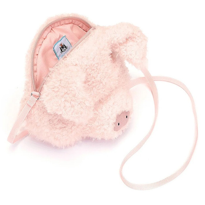 商品Jellycat|Jellycat 粉色尼龙/聚酯纤维小猪包玩偶,价格¥441,第3张图片详细描述