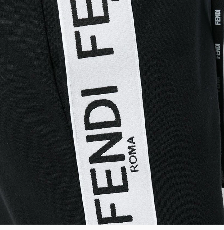 商品[国内直发] Fendi|FENDI 黑色女士运动裤 FAB157-A6JD-F0GME,价格¥3388,第8张图片详细描述