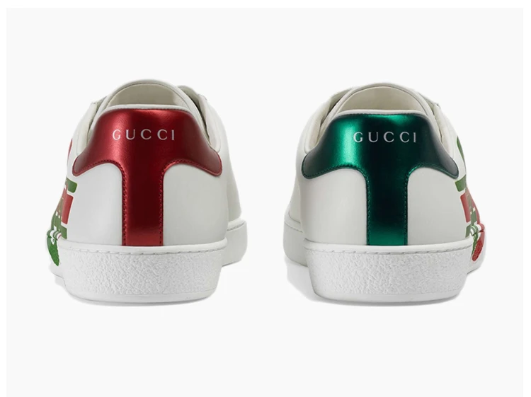 商品Gucci|GUCCI 古驰 男士白色休闲运动鞋 576136-A38V0-9062,价格¥6462,第11张图片详细描述