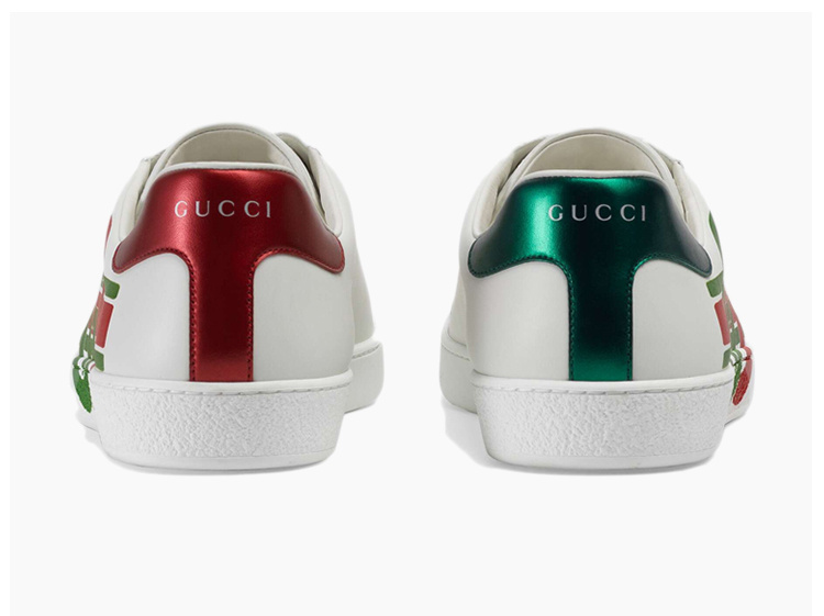 商品Gucci|GUCCI 古驰 男士白色休闲运动鞋 576136-A38V0-9062,价格¥3937,第13张图片详细描述