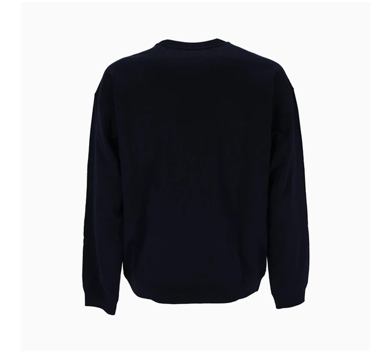 商品Versace|VERSACE 男士黑色印花棉质圆领卫衣 10039921-A028611-U830,价格¥2970,第1张图片详细描述