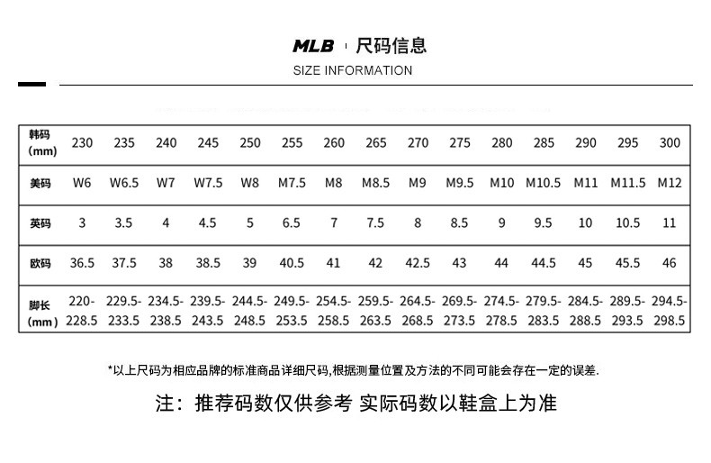 商品MLB|【韩国直邮】美职棒MLB男鞋女鞋复古厚底运动鞋老爹休闲鞋,价格¥399,第3张图片详细描述