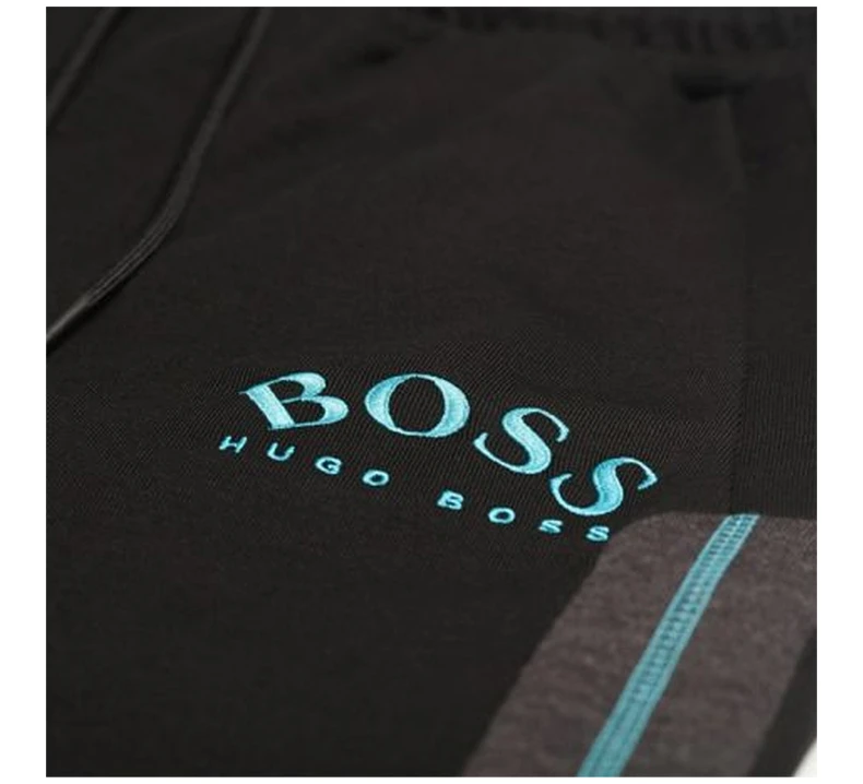商品Hugo Boss|HUGO BOSS 黑色男士运动裤 HADIKO-50418726-001,价格¥890,第4张图片详细描述