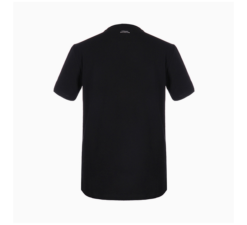 商品[国内直发] Versace|VERSACE COLLECTION 男士黑色T恤 V800683-VJ00472-V1008,价格¥1246,第6张图片详细描述