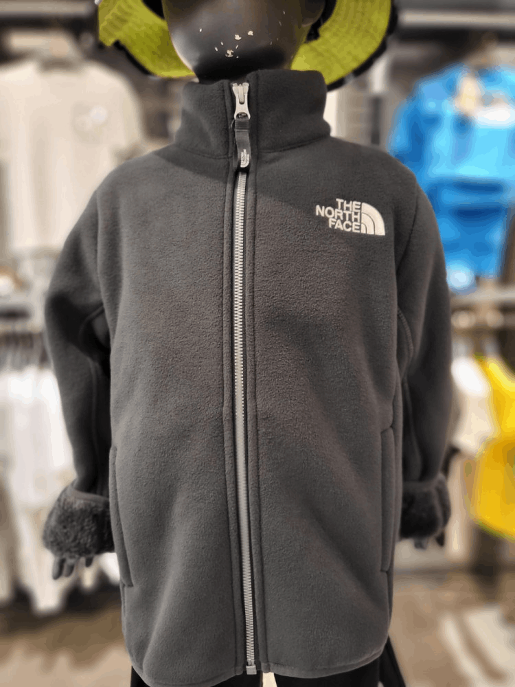 商品The North Face|【Brilliant|包邮包税】北面户外 儿童 22年 男女共用 LOYALTON 绒布 保暖夹克 NJ4FN01SDGY,价格¥539,第5张图片详细描述