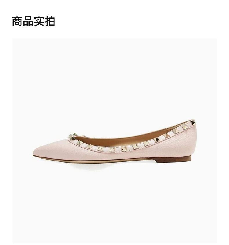 商品Valentino|VALENTINO 女士粉色便鞋 SW2S0403-VCE-W34,价格¥3358,第4张图片详细描述
