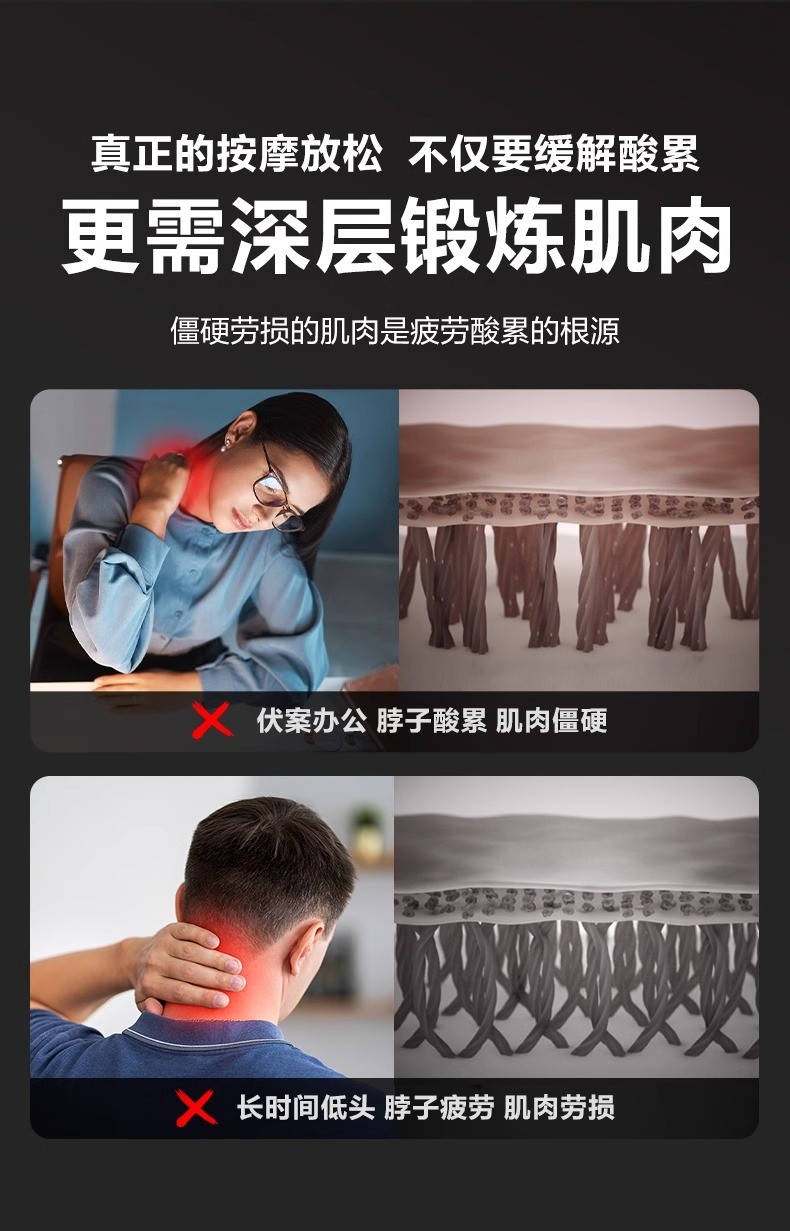 商品[国内直发] SKG|颈椎按摩器G7二代豪华肩颈部按摩仪物理推揉护颈,价格¥1208,第14张图片详细描述