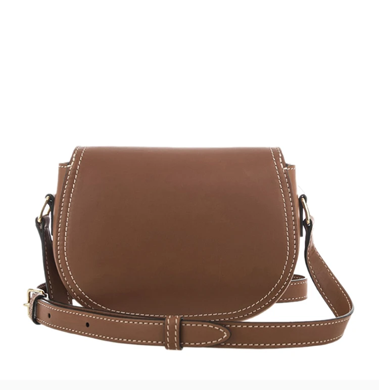 商品[国内直发] Celine|Celine 赛琳 啡色皮革女士单肩包 191363-BUU-04LU,价格¥20028,第6张图片详细描述