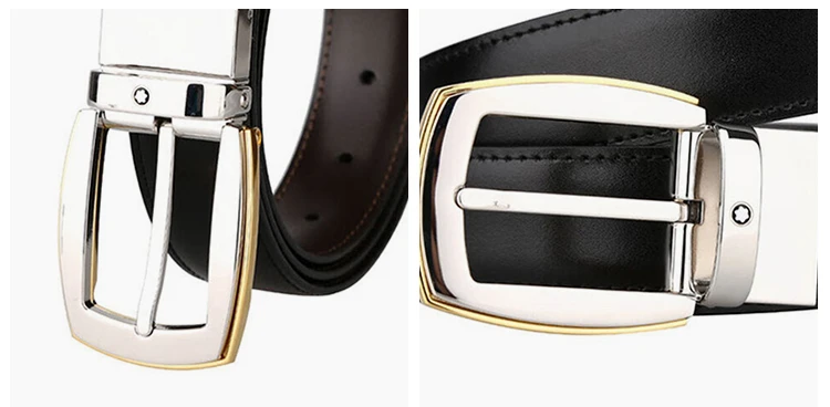 商品MontBlanc|Mont Blanc 万宝龙 男士牛皮商务腰带 111081,价格¥1522,第15张图片详细描述