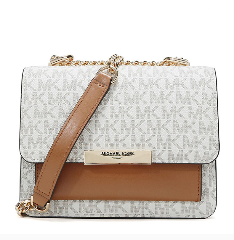 商品Michael Kors|Michael Kors 迈克高仕 女士时尚单肩斜挎包 32H9GJ4C0B-VANILLAACRN,价格¥1201,第7张图片详细描述