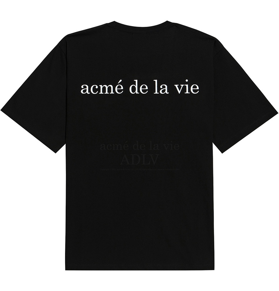 商品Acme de la vie|【享贝家】acme de la vie 甜甜圈男孩图案短袖T恤 男女同款 黑色 ADLV21SS-SSBKBF-DN1,价格¥237,第2张图片详细描述