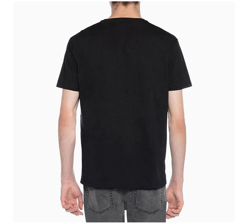 商品Alexander McQueen|Alexander McQueen 亚历山大·麦昆 男士骷髅图案黑色有机棉T恤 550462-QMZ59-0900,价格¥2128,第7张图片详细描述