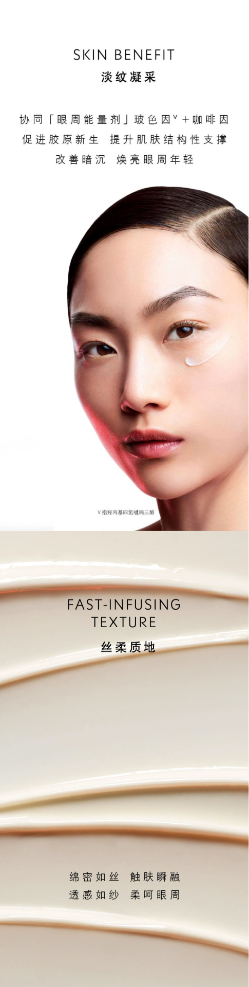 商品Yves Saint Laurent|YSL 圣罗兰 藏金奢妍眼霜 15ml 藏红花玻色因淡纹改善暗沉,价格¥1286,第2张图片详细描述