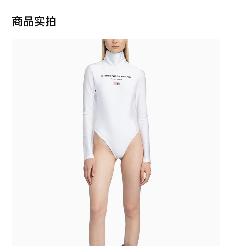 商品Alexander Wang|ALEXANDER WANG 女士连体衣 4CC3217020-100,价格¥1379,第6张图片详细描述