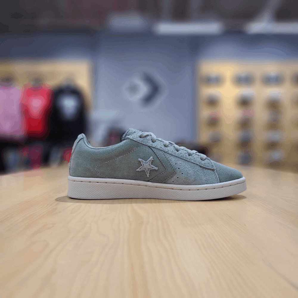 商品Converse|【韩国直邮|包邮包税】匡威[PRO LEATHER OX LILY PAD/PALE PUTTY/黑色 167889C,价格¥422,第1张图片详细描述