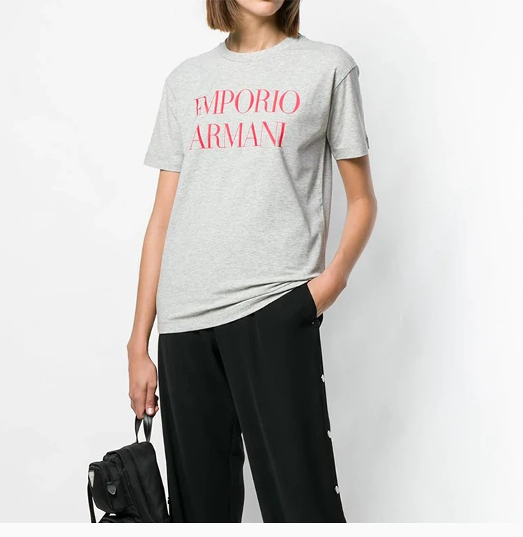 商品Emporio Armani|Emporio Armani 安普里奥 阿玛尼 女士短袖 3G2T69-J07Z-0616,价格¥414,第5张图片详细描述