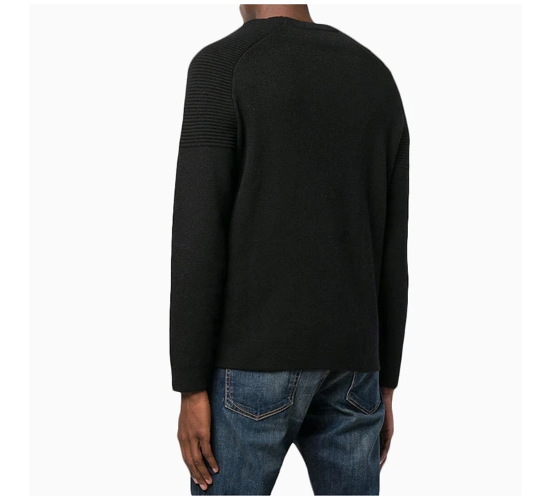 商品[国内直发] Fendi|FENDI 黑色男士针织衫/毛衣 FAE525-A52W-F0RWK,价格¥5417,第6张图片详细描述
