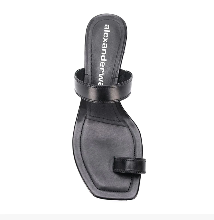 商品Alexander Wang|Alexander Wang 亚历山大·王 女士黑色凉鞋 30C120B026-001,价格¥1623,第7张图片�详细描述
