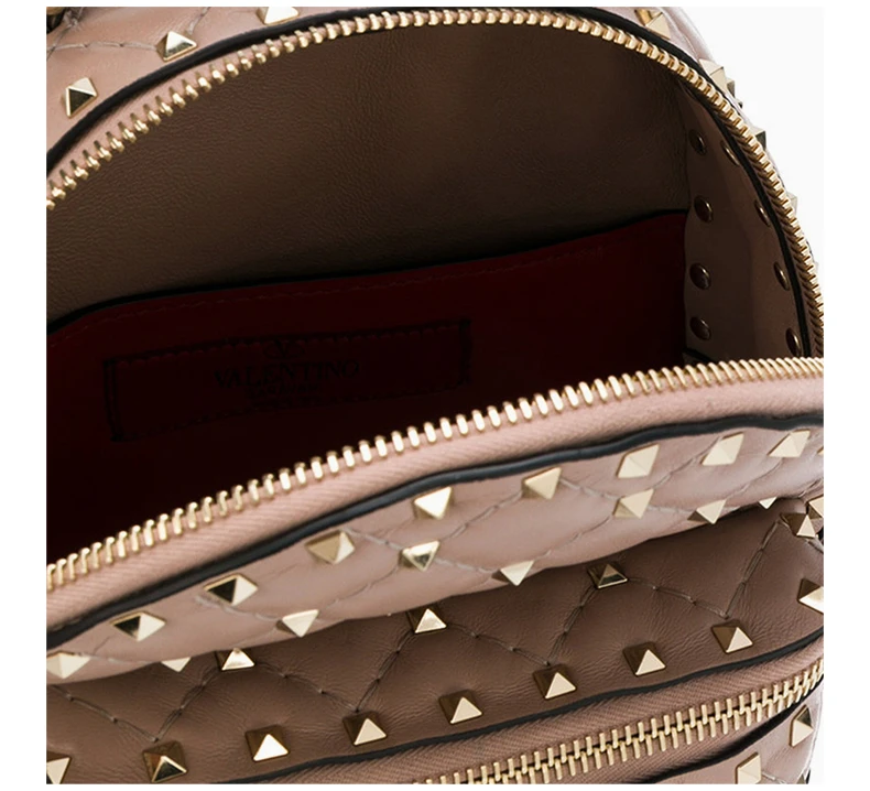 商品[国内直发] Valentino|VALENTINO 米色女士双肩包 PW0B0B63-NAP-PR6,价格¥6138,第6张图片详细描述