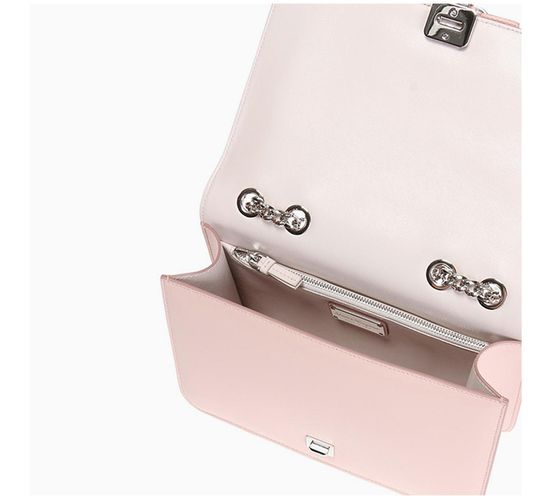 商品[国内直发] Salvatore Ferragamo|Salvatore Ferragamo 菲拉格慕 女士粉色小牛皮单肩包 21-G878-8685825,价格¥4447,第5张图片详细描述