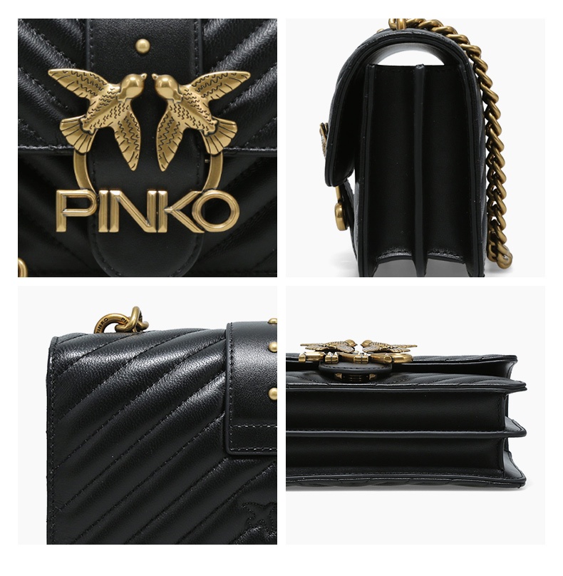 商品PINKO|品高21春夏定制款mini绗缝小香风款飞鸟燕子包,价格¥1688,第7张图片详细描述